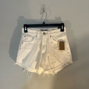 Lucky Brand White Jean Shorts